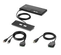 Belkin F1DN102MOD-HH-4 KVM switch Black