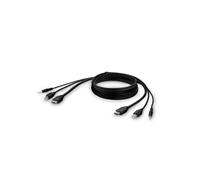 Belkin F1DN1CCBL KVM cable Black 1.8 m