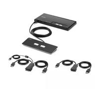 Belkin F1DN202MOD-PP-4 3840 x 2160 pixels 4K Ultra HD Black