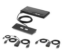 Belkin F1DN202MOD-PP-4 KVM switch Black