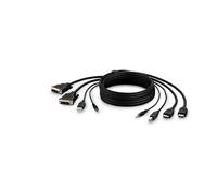 Belkin F1DN2CCBL-DH-6 KVM cable Black 1.8 m
