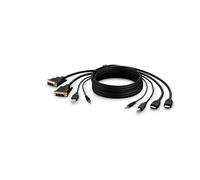 Belkin F1DN2CCBL-DH6t KVM cable Black 1.8 m