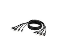Belkin F1DN2CCBL-HH10t KVM cable Black 3 m