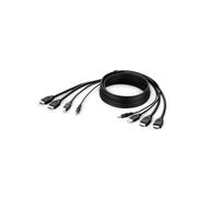 Belkin F1DN2CCBL-HH6T KVM cable Black 1.8 m