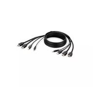 Belkin F1DN2CCBL-HH6T KVM cable Black 1.8 m