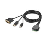 Belkin F1DN2MOD-HC-DP6 KVM cable Black 1.8 m
