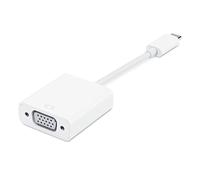 Belkin F2CU037DSWHTAPL USB-C VGA White Cable Adapter (USB-C, VGA, Male connector/Female connector, 0.15 m, White)