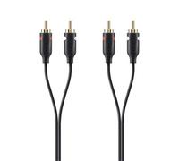 Belkin F3Y098BT2M audio cable 2 m 2 x RCA Black