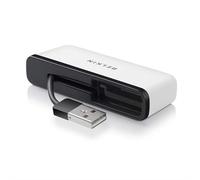 Belkin F4U021BT interface hub 480 Mbit/s Black White