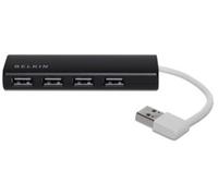 Belkin F4U042BT USB 2.0 HUB 1:4 SLIM Pass BLK