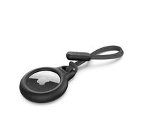 Belkin F8W974 AirTag Case with Strap (Secure Holder Protective Cover for Air Tag with Scratch Resistance Accessory) - Black, Tag not included