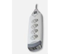 Belkin F9H400de 4 way surge with AV protection + 2m lead - EU German Spec