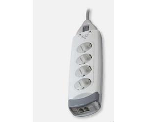 Belkin F9H402DF2M 4 way surge with AV protection 2m - EU SPEC