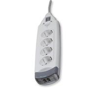 Belkin F9H410de 4 way surge with AV protection + 2m lead - EU German Spec