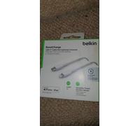 BELKIN Fast USB Type-C To Apple Lightning Cable 1m White NEW 1m MFI Certified