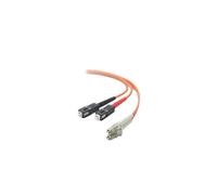 Belkin Fiber Optic Cable 10Gb Multimode LC / SC Duplex Connectors, 50/125 - 30m