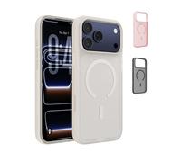 Belkin for iPhone 17 Pro Max Case, Grip, MagSafe Compatible w/Anti-Scratch & Anti-Yellowing Coating, Touch Sensitive Camera Control - Military Grade, Anti-Slip, Magnetic, Shockproof, Protective