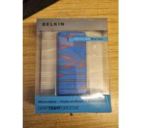 BELKIN Grip Tight Groove Silicone Sleeve For Apple iPod Nano 4g - Blue / Orange
