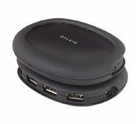 Belkin Hi-Speed USB 2.0 4-Port Hub - Hub - 4 x Hi-Speed USB - desktop