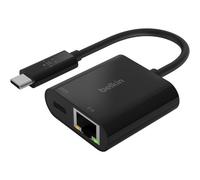 BELKIN INC001btBK USB Type-C to Ethernet Adapter, New