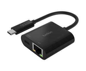 BELKIN INC001btBK USB Type-C to Ethernet Adapter, New