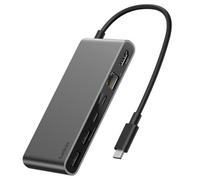 Belkin INC024HQSGY interface hub USB Type-C 10000 Mbit/s Grey