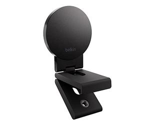 Belkin iPhone MagSafe Continuity Camera Mount for Mac Desktops, Easy Magnetic Attachment, Compatible with iMac 2017 & Later, iMac Pro 2017, Studio Display, Pro Display XDR, iPhone 17, 16, 15, 14, 13,