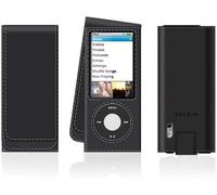 Belkin Leather Folio Case for New iPod Nano (5th Generation) - Black