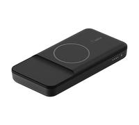 Belkin Magnetic Wireless Power Bank 10000mah, Portable Charger Compatible with MagSafe for iPhone 16, 15, 14, 13 Series, 7.5W Wireless Charging and 18W USB C PD, USB-C to USB-C Cable Included - Black