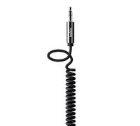 Belkin MixIt Colour Range 1.8m Coiled AUX Cable - Black