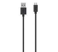 Belkin MixIt Colour Range Micro USB Cable for Smartphones and Tablets, 2 m, Black