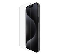 Belkin ScreenForce TemperedGlass iPhone 16 Pro Max Screen Protector, crystal clear, scratch-resistant, bubble-free application included, full screen tempered glass protector for iPhone 16 Pro Max