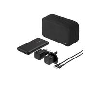 Belkin Portable Charger, 5-in-1 Power Bundle with 10000 mAh Power Bank, 2-25W USB-C Charging Block, EU/UK Plug, 60W USB-C Cable, and Travel Pouch - Fast Charging for Multiple Devices, Compact Design