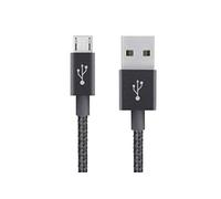 Belkin Premium MixIt Charge and Sync USB to Micro-USB Braided Tangle Cable with Aluminium Connectors - Black