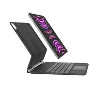 Belkin Pro Bluetooth Keyboard with Case and Magnetic Stand, iPad Keyboard, Multi-Gesture Control, Apple Pencil Magnetic Attachment, QWERTZ, Multimedia Keys for iPad Air M2 13"/Pro 12.9"
