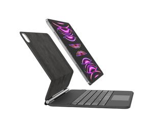 Belkin Pro Bluetooth Keyboard with Case and Magnetic Stand, iPad Keyboard, Multi-Gesture Control, Apple Pencil Magnetic Attachment, QWERTZ, Multimedia Keys for iPad Air M2 13"/Pro 12.9"