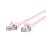 Belkin RJ45 CAT5e Patch Cable, Snagless Molded Network Cable - 1 ft 0.305 m - (Network Cables Snagless Molded 1 Ft, 0,305 M, Pink)