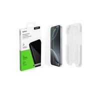 Belkin ScreenForce InvisiGlass Screen Protector for iPhone Air, Scratch-Resistant Impact Protection with Included Easy Align Tray for Bubble Free Application, Case-Friendly, Recycled Glass