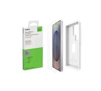 Belkin ScreenForce InvisiGlass Treated Screen Protector for Samsung Galaxy S25 Ultra, Scratch-Resistant Impact Protection w/Included Easy Align Tray for Bubble-Free Application - Recycled Glass