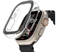 Belkin ScreenForce TemperedCurve 2-in-1 Screen Protector for Apple Watch Ultra, Ultra 2 w/Protective Bumper - Tempered Glass Screen Protector, Apple Watch Accessories - Clear