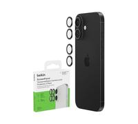 Belkin ScreenForce TemperedGlass Camera Lens Protector for Apple iPhone 16 and iPhone 16 Plus - Case-Compatible Tempered Glass Lens Cover, Apple iPhone Accessories - 2-pack