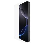 Belkin ScreenForce TemperedGlass iPhone 16 Pro Max Screen Protector, crystal clear, scratch-resistant, bubble-free application included, full screen tempered glass protector for iPhone 16 Pro Max