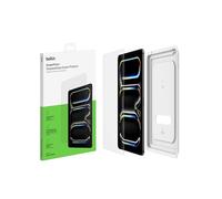 Belkin ScreenForce TemperedGlass screen protector for iPad Pro 13-inch, 9H hardness rating tempered glass, 0.33mm thin, scratch-resistant with easy installation, compatible with case and Apple Pencil