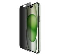 Belkin ScreenForce TemperedGlass Treated Privacy Screen Protector for iPhone 15 Plus & iPhone 14 Pro Max - Slim & Scratch-Resistant - Includes Easy Align Tray for Bubble Free Application
