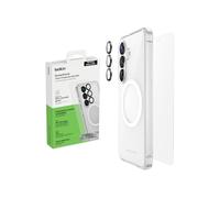 Belkin ScreenForce Titan Protective Bundle for Samsung Galaxy S26+ with Scratch Resistant Screen Protector, Shockproof Phone Case and Anti-Reflective Camera Lens Protector - 4M Drop Protection
