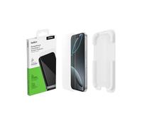 Belkin ScreenForce UltraGlass 2 iPhone Air Screen Protector, Scratch-Resistant Impact Protection with Included Easy Align Tray for Bubble Free Application, 9H Hardness Tested Recycled Glass