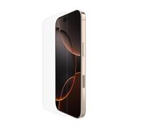 Belkin ScreenForce UltraGlass 2 Treated iPhone 16 Pro Screen Protector, scratch-