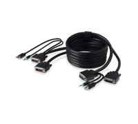 Belkin Secure KVM Cable Kit Video USB Audio Cable 3.5 mm 3 m F1D9014B10