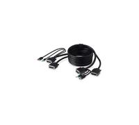 Belkin Secure KVM Cable Kit Video USB Audio Cable 3.5 mm 3 m F1D9014B10