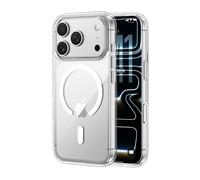 Belkin SheerForce Clear MagSafe Compatible iPhone 17 Pro Case with Slim Design & Anti-Scratch Treated Coating - Magnetic, Transparent, & Shockproof Protective iPhone Case - Clear